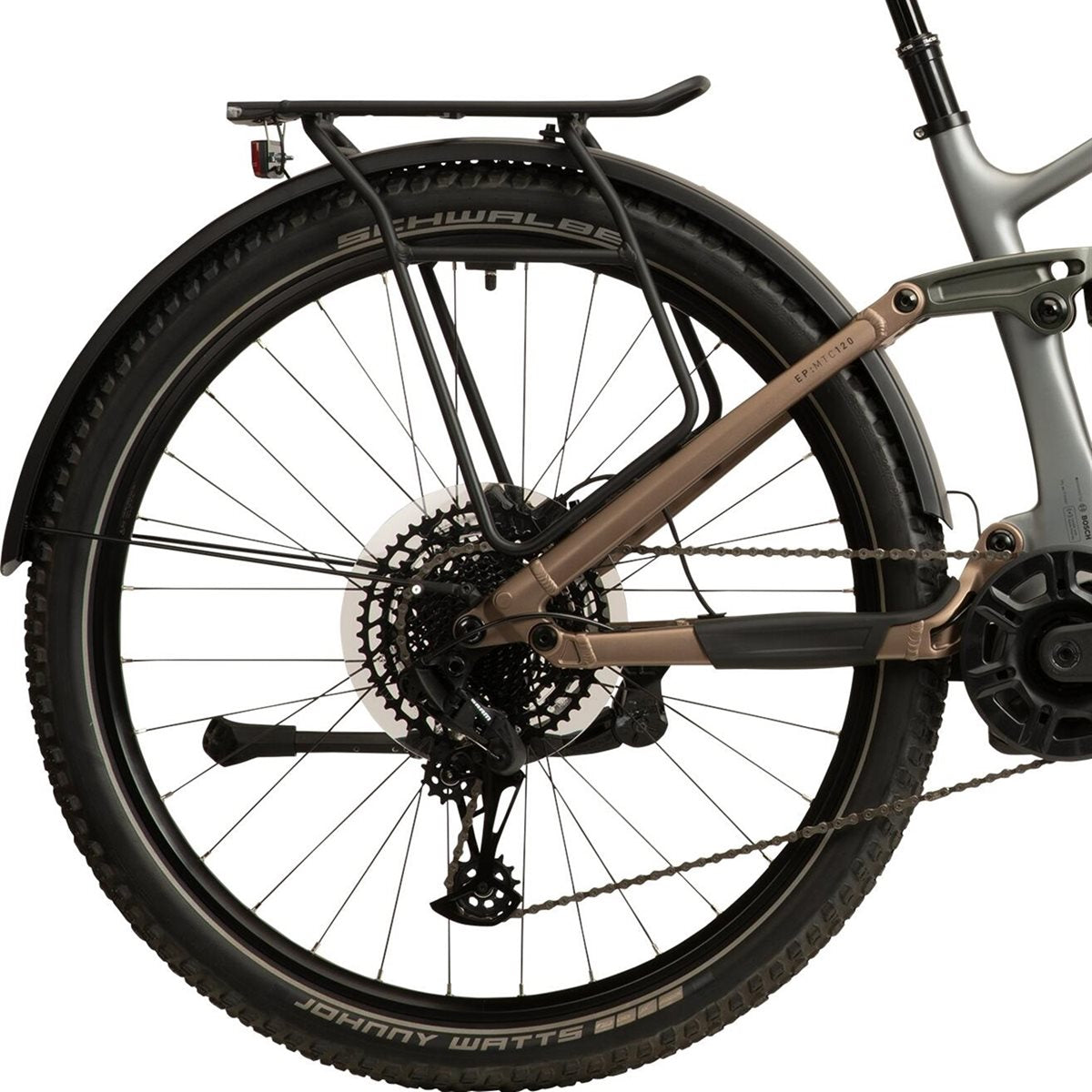 Elcykel Corratec E-Power MTC 120 Elite Dark Silver/Bronze/Black