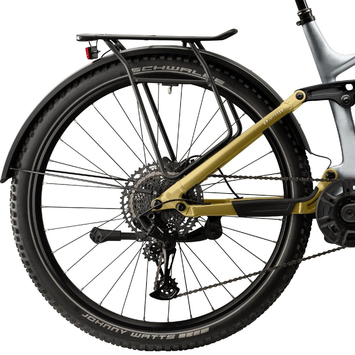 Elcykel Corratec E-Power MTC 120 Pro White/Light Gold/Silver