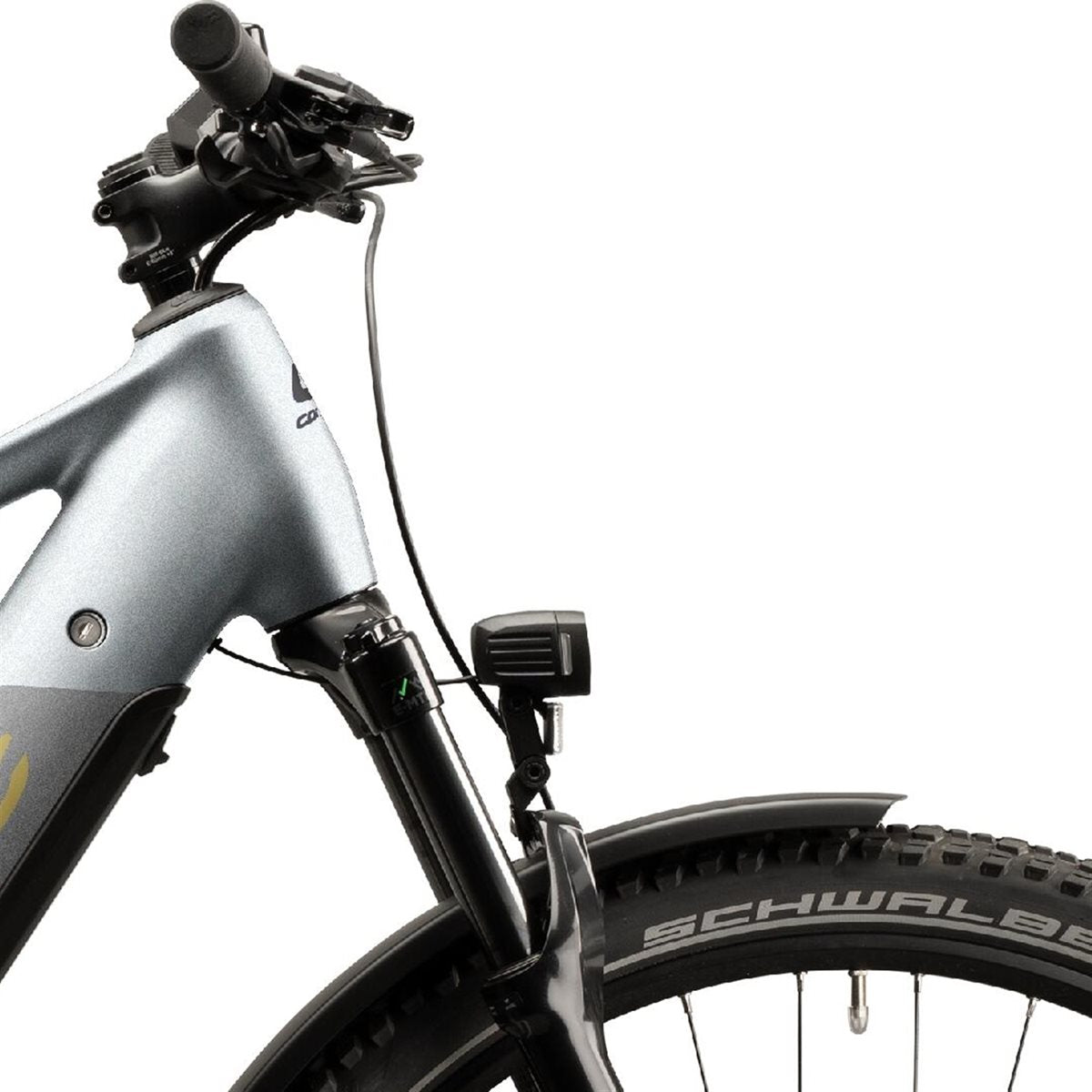 Elcykel Corratec E-Power MTC 120 Pro White/Light Gold/Silver