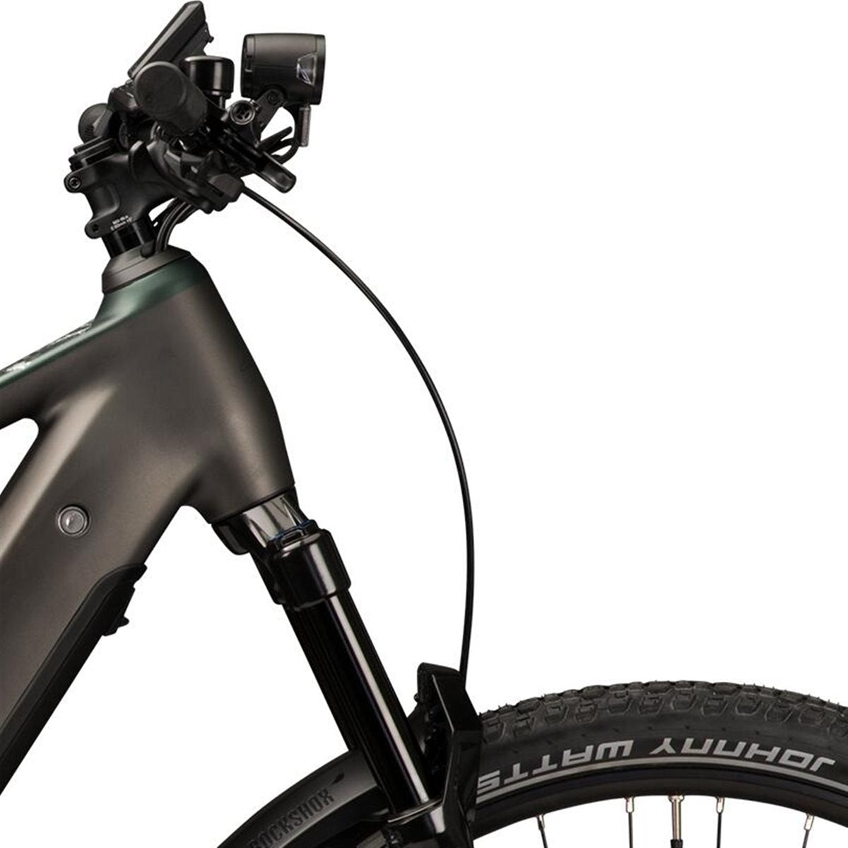 Elcykel Corratec E-Power MTC 140 Huberbuam Elite Anthracite/Dark Green
