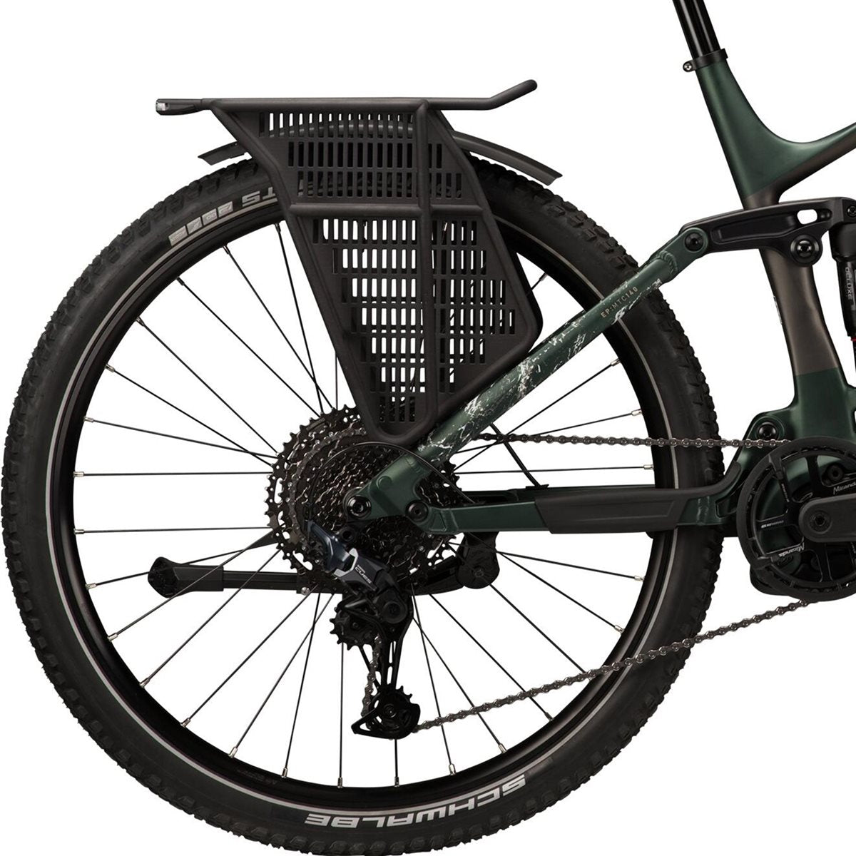 Elcykel Corratec E-Power MTC 140 Huberbuam Elite Anthracite/Dark Green