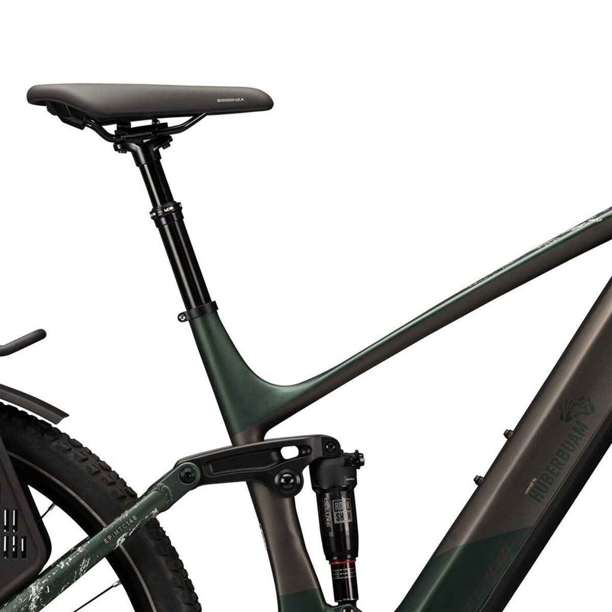 Elcykel Corratec E-Power MTC 140 Huberbuam Elite Anthracite/Dark Green