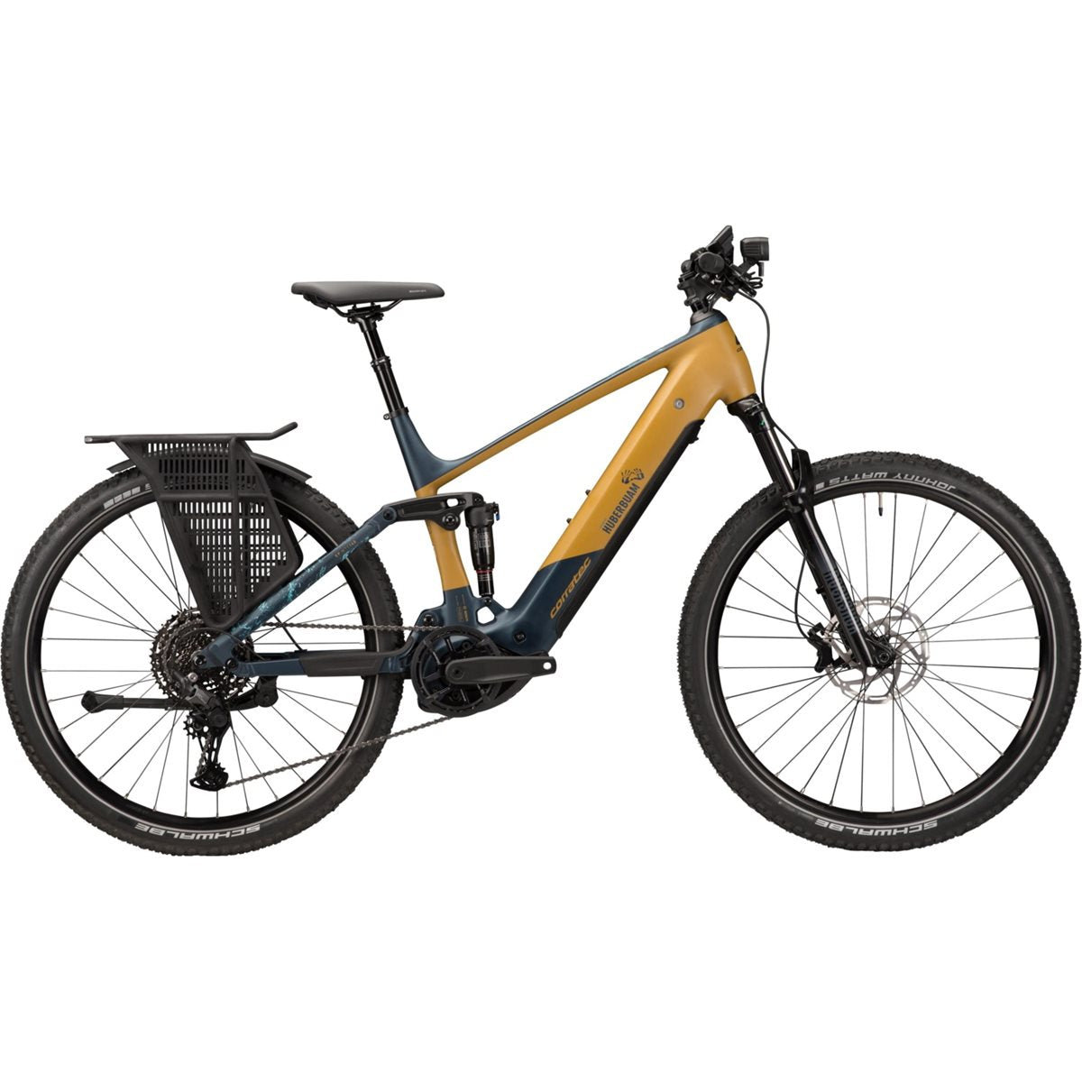Elcykel Corratec E-Power MTC 140 Huberbuam Pro Ochre/Dark Blue