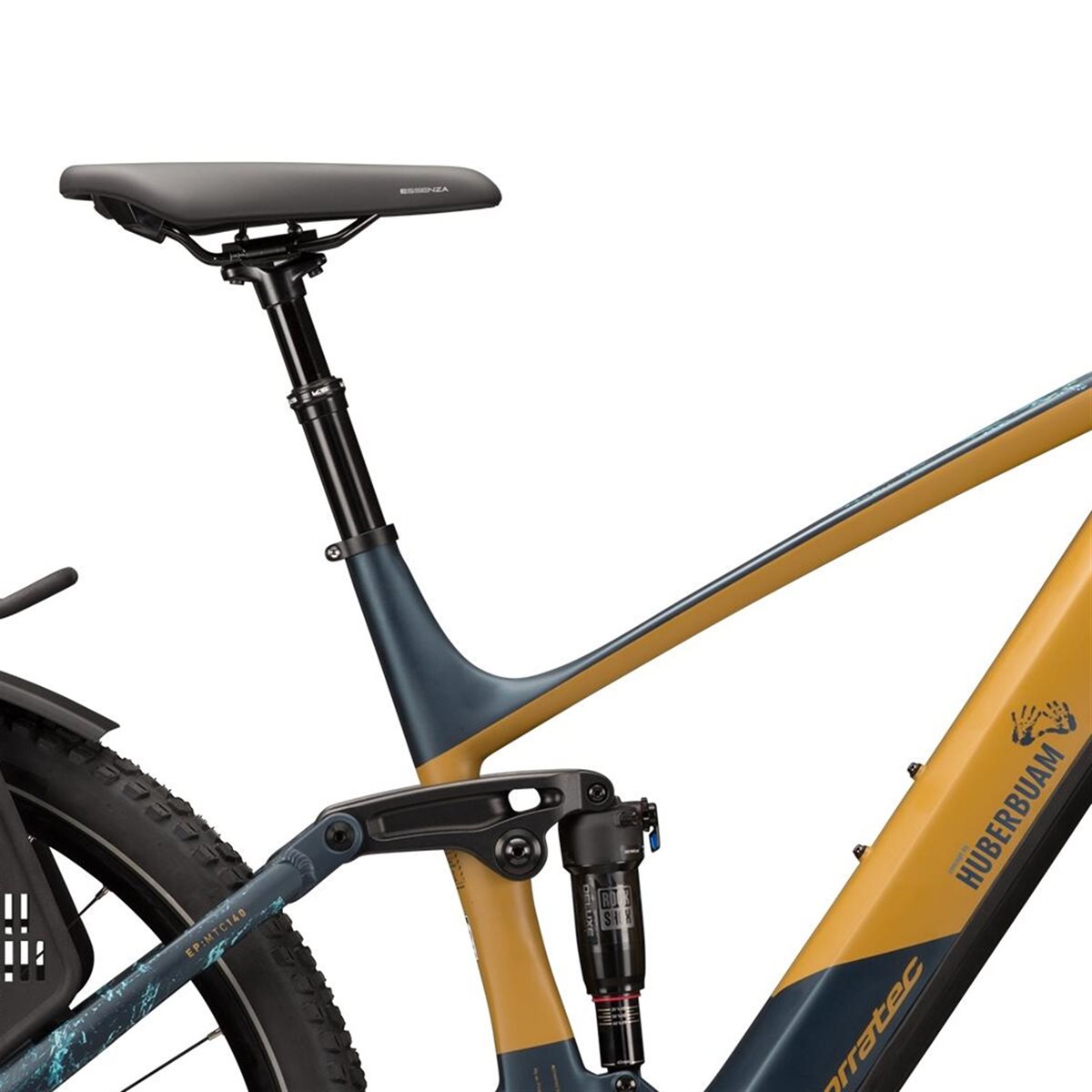 Elcykel Corratec E-Power MTC 140 Huberbuam Pro Ochre/Dark Blue