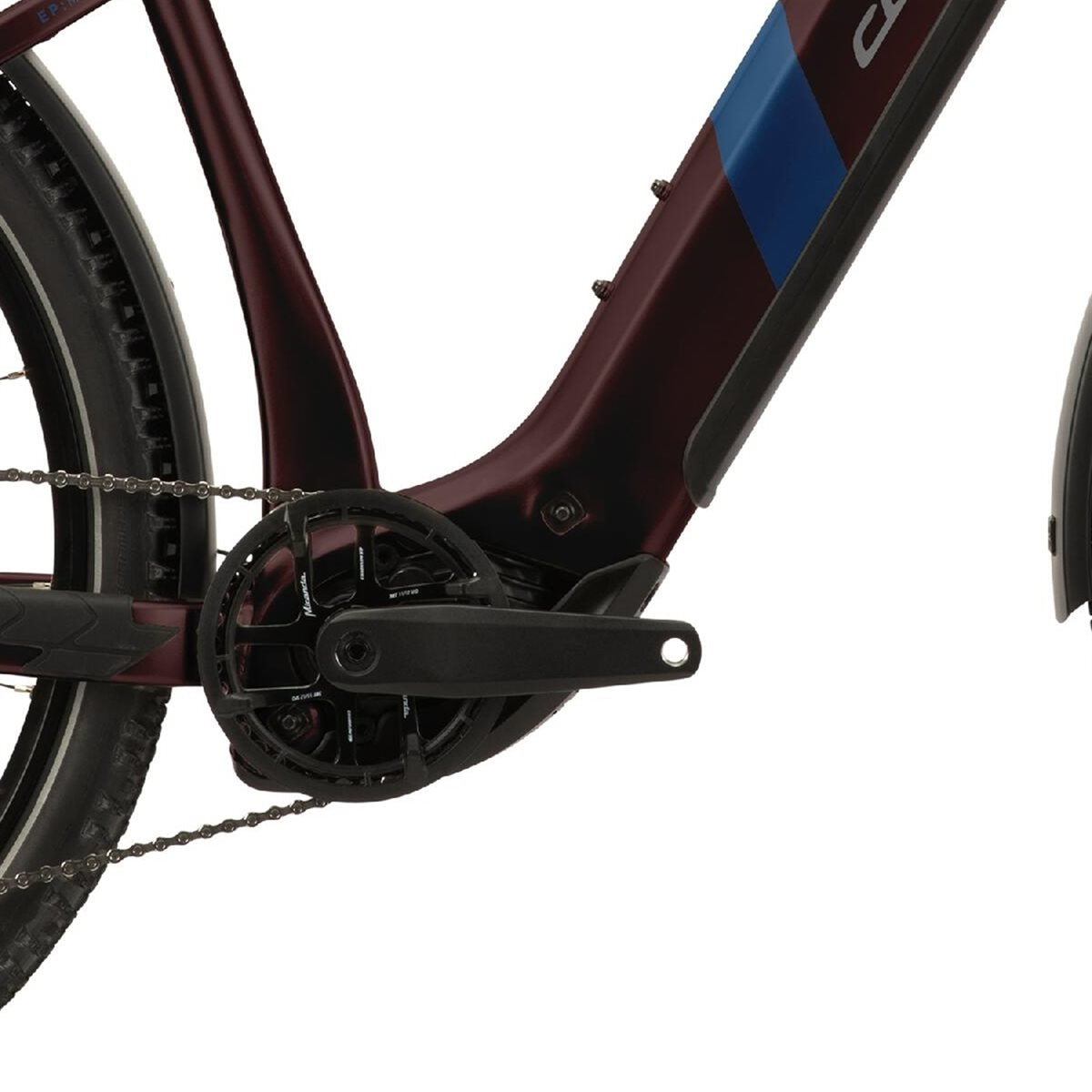 Elcykel Corratec E-Power MTC CX6 Gent Red-Brown/Dark Blue/Dark Silver