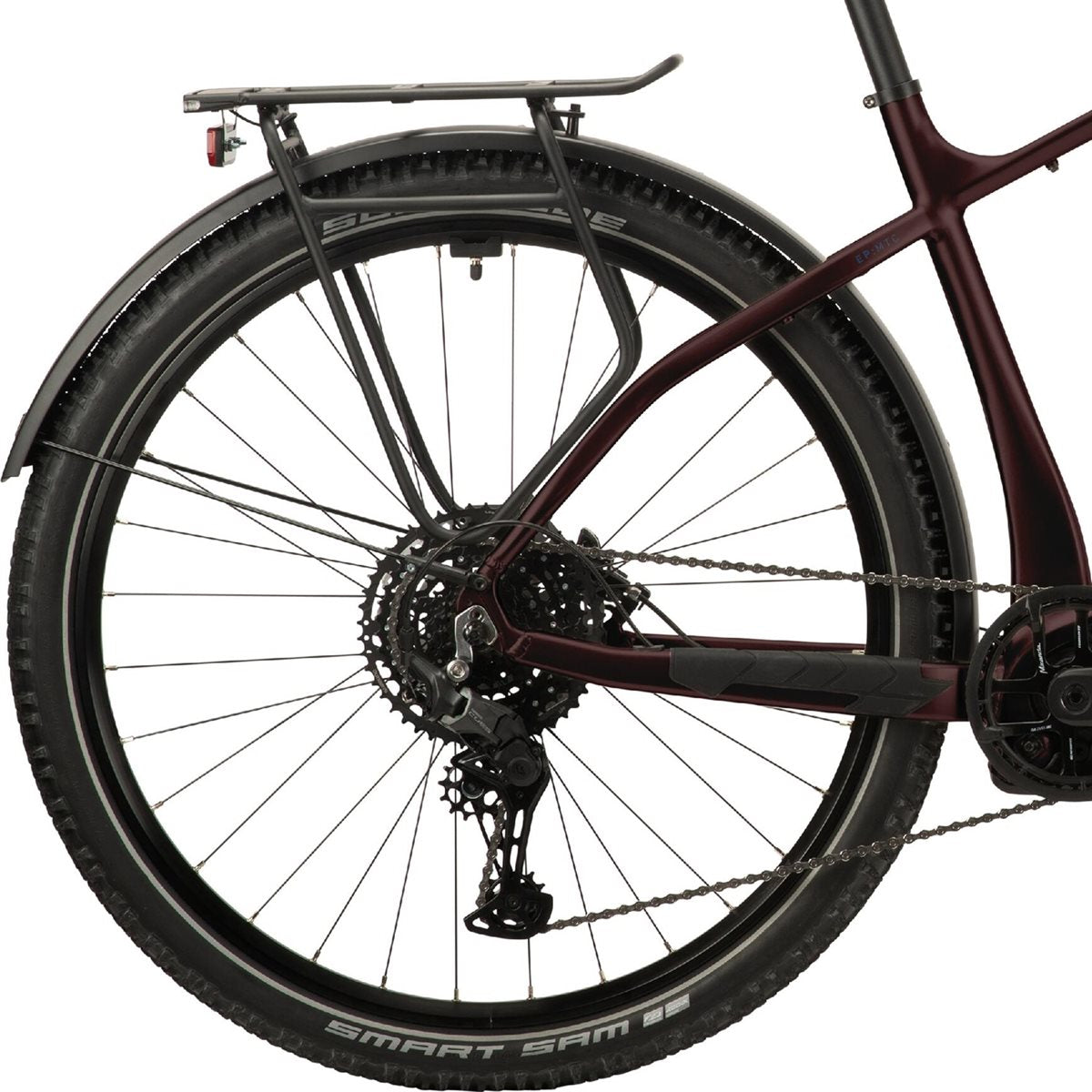 Elcykel Corratec E-Power MTC CX6 Gent Red-Brown/Dark Blue/Dark Silver
