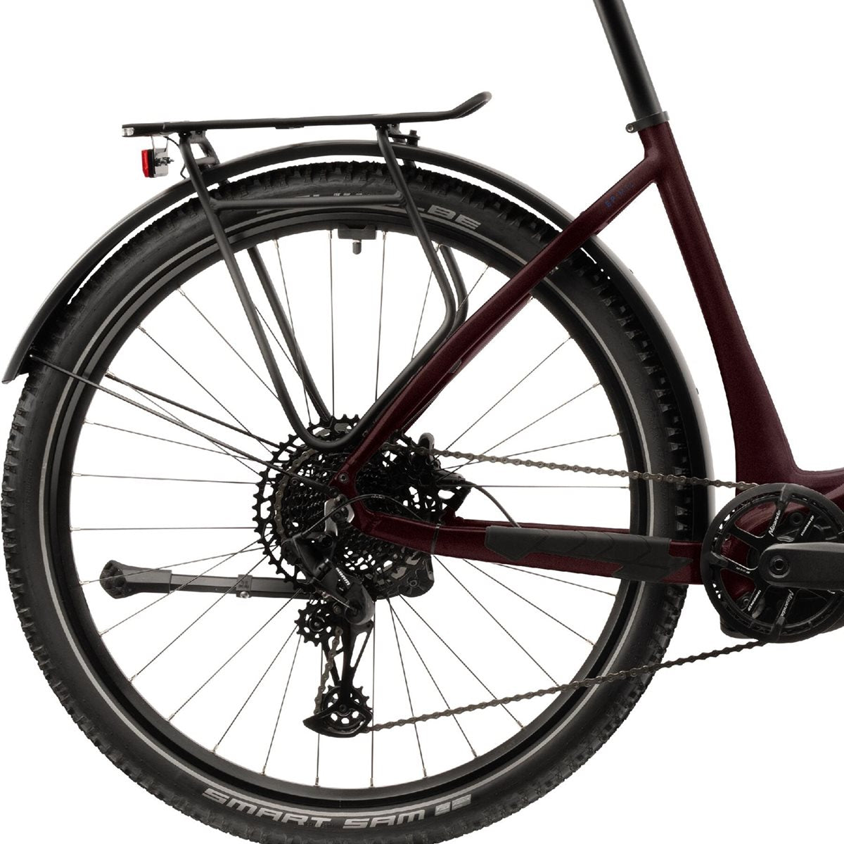 Elcykel Corratec E-Power MTC CX6 Wave Red-Brown/Dark Blue/Dark Silver