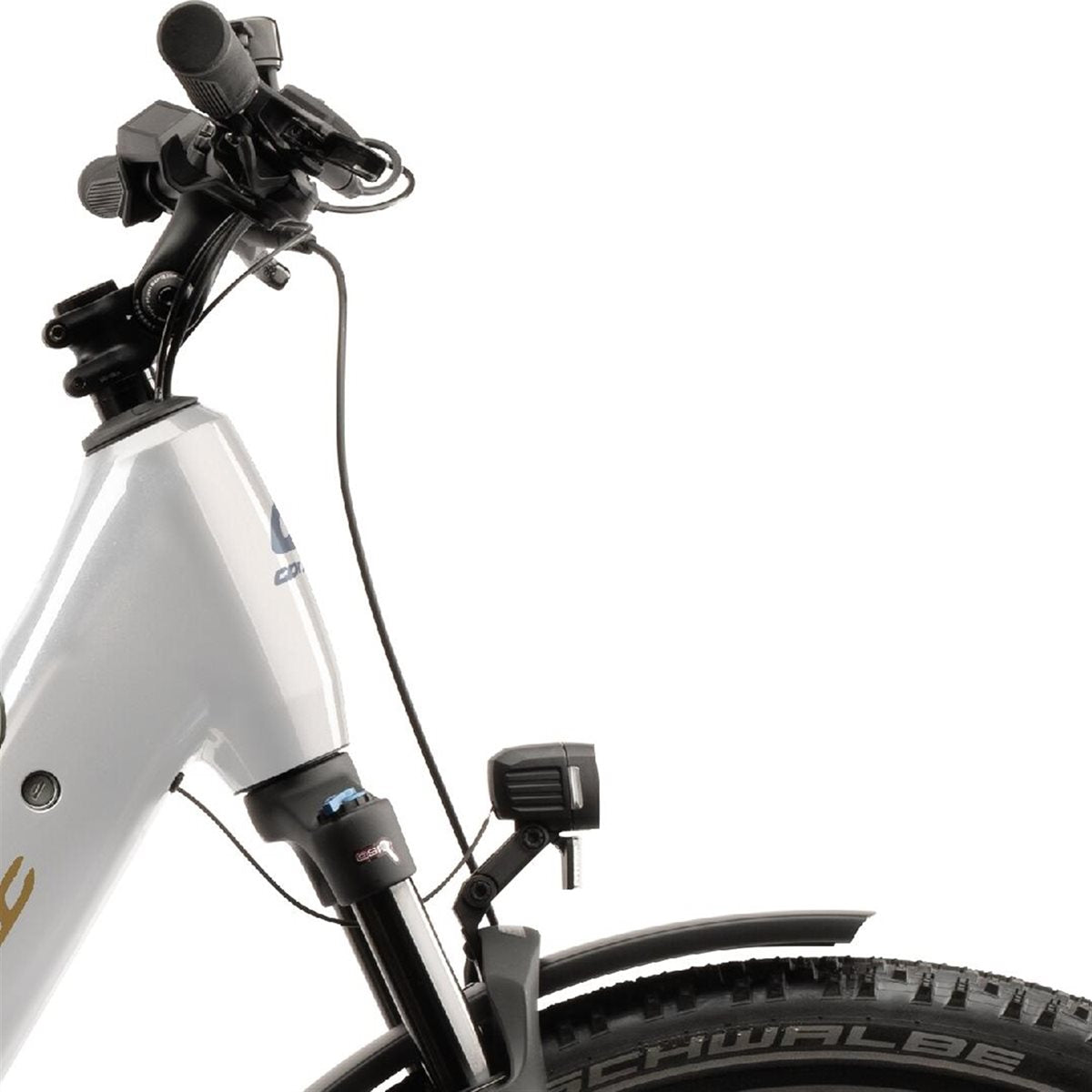 Elcykel Corratec E-Power MTC Elite CX8 Wave White/Dark Silver/Dark Beige