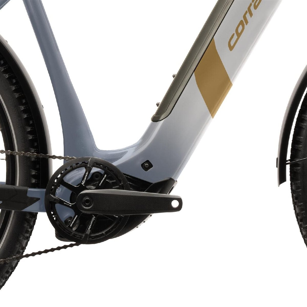 Elcykel Corratec E-Power MTC Elite CX8 Wave White/Dark Silver/Dark Beige