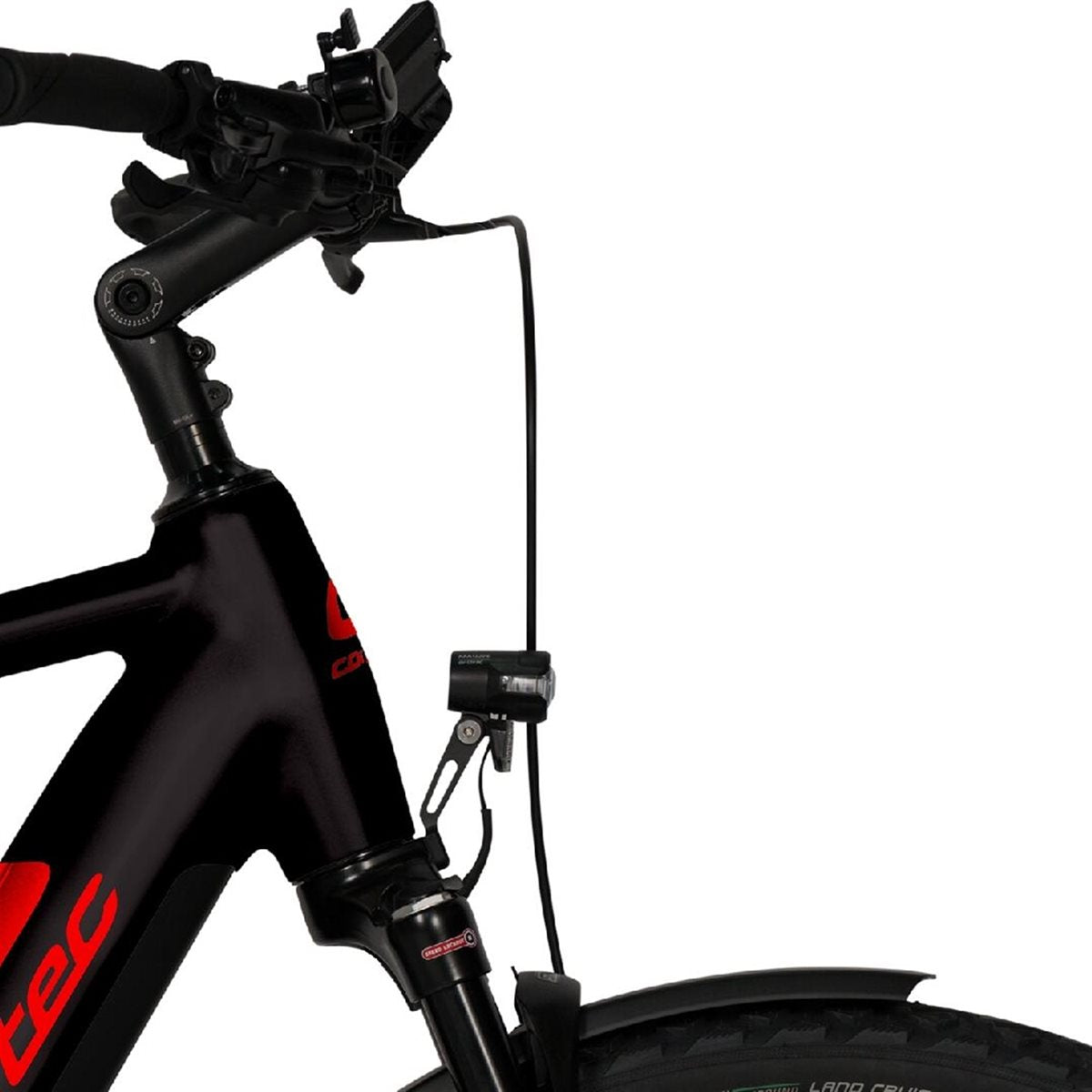 Elcykel Corratec E-Power Trekking 28 CX6 Gent Black/Red