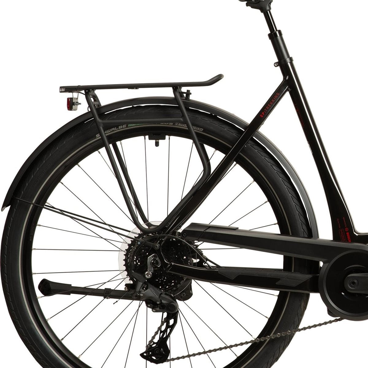 Elcykel Corratec E-Power Trekking 28 CX6 Wave Black/Red