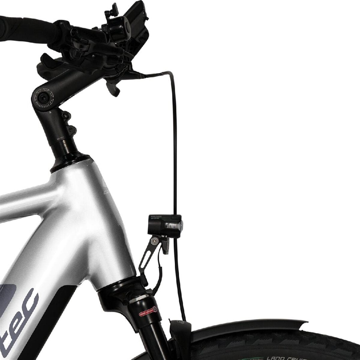 Elcykel Corratec E-Power Trekking 28 CX8 Gent White/Dark Grey/Black