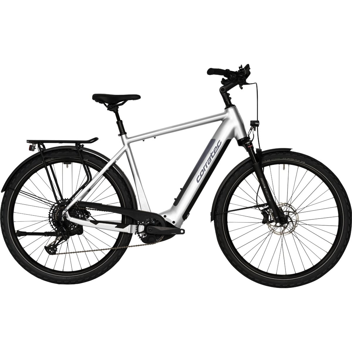 Elcykel Corratec E-Power Trekking 28 CX8 Gent White/Dark Grey/Black