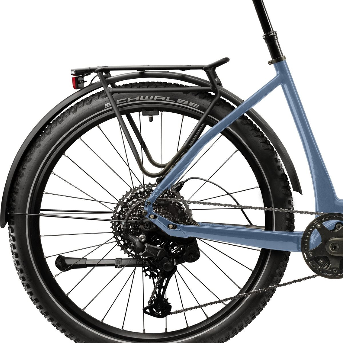 Elcykel Corratec E-Power Trekking 28 P6 8S Wave Blue Silver/Dark Blue-Grey