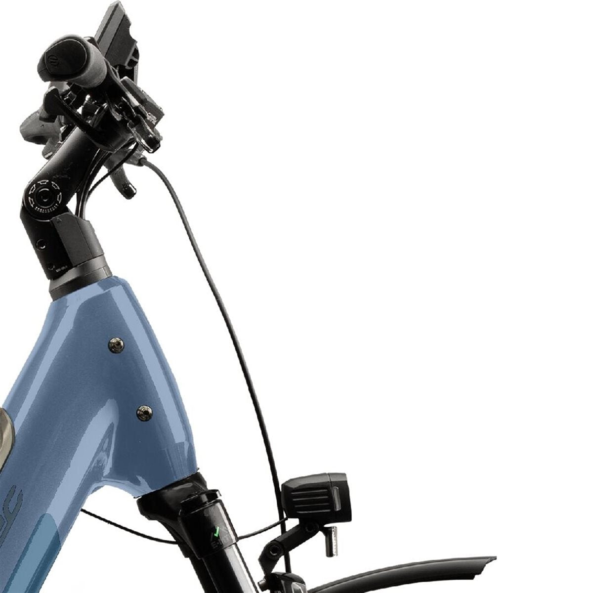 Elcykel Corratec E-Power Trekking 28 P6 8S Wave Blue Silver/Dark Blue-Grey