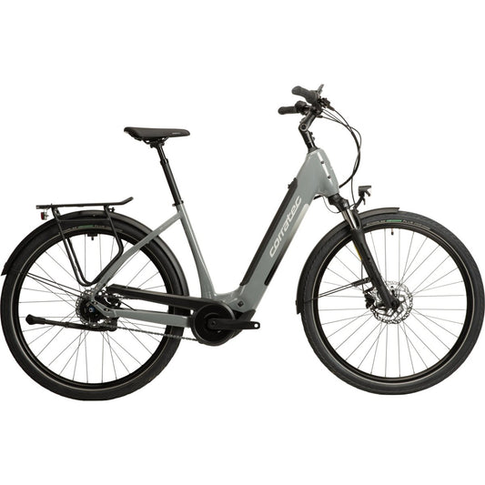 Elcykel Corratec E-Power Trekking 28 P6 8SC Wave Grey/Light Grey/Black