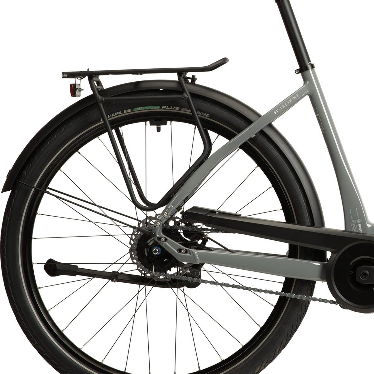 Elcykel Corratec E-Power Trekking 28 P6 8SC Wave Grey/Light Grey/Black