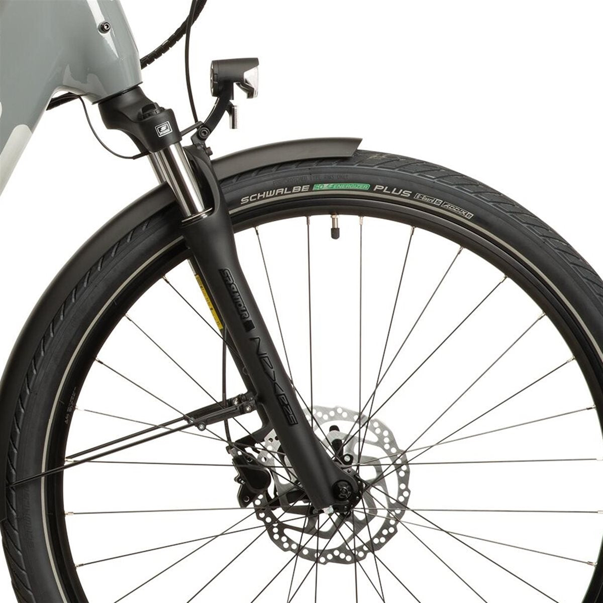 Elcykel Corratec E-Power Trekking 28 P6 8SC Wave Grey/Light Grey/Black