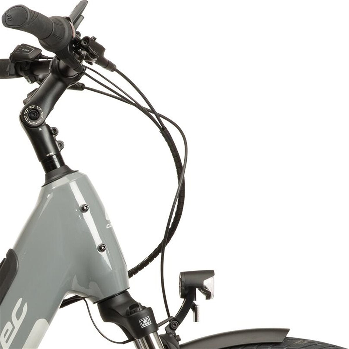 Elcykel Corratec E-Power Trekking 28 P6 8SC Wave Grey/Light Grey/Black