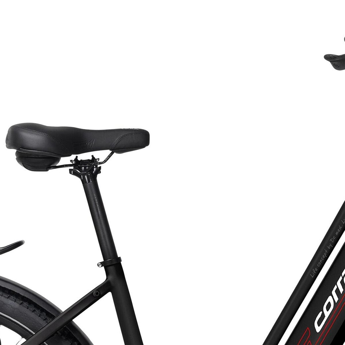 Elcykel Corratec Life CX6 Classic Black/Red/White