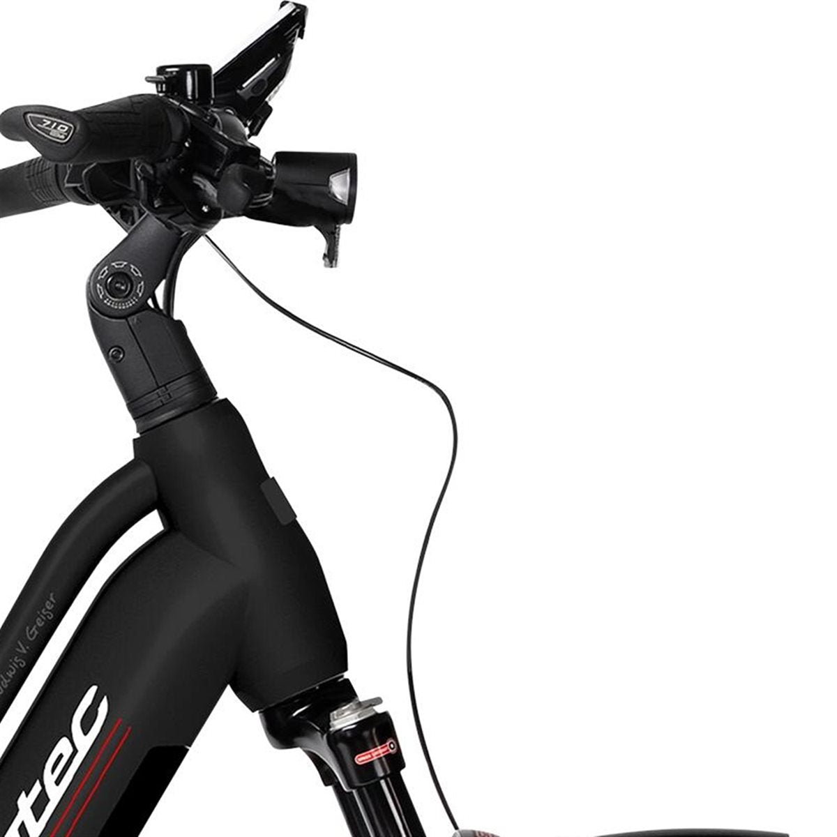 Elcykel Corratec Life CX6 Classic Black/Red/White
