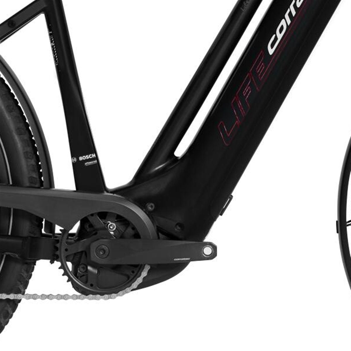Elcykel Corratec Life CX6 Classic Enviolo Black/Red/White