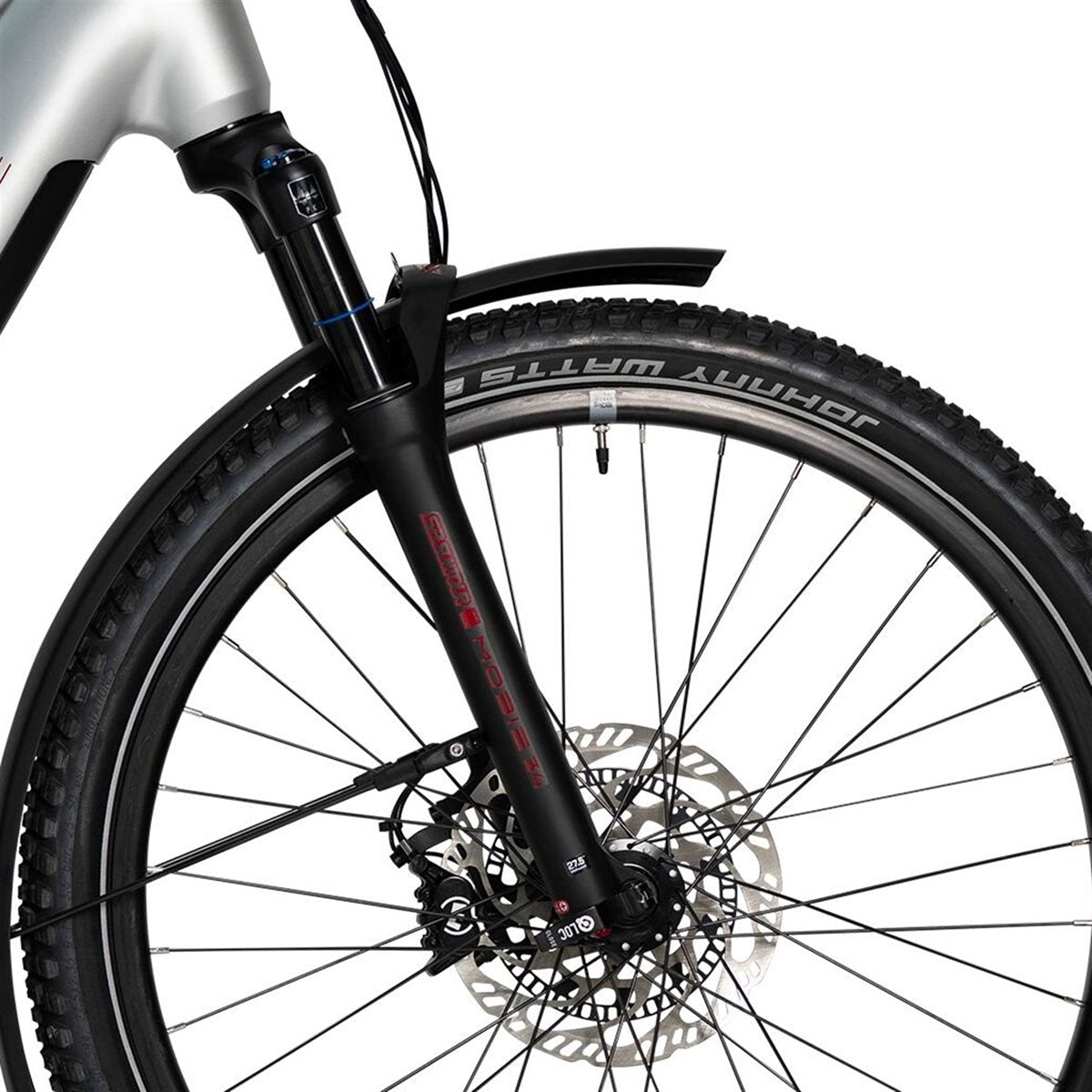 Elcykel Corratec Life CX6 Classic Enviolo Silver/Red/Grey