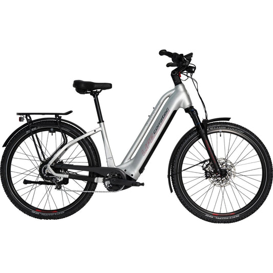 Elcykel Corratec Life CX6 Classic Silver/Red/Grey