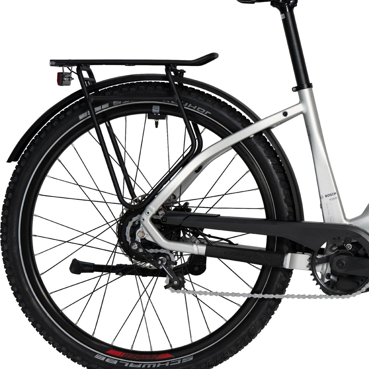 Elcykel Corratec Life CX6 Classic Silver/Red/Grey
