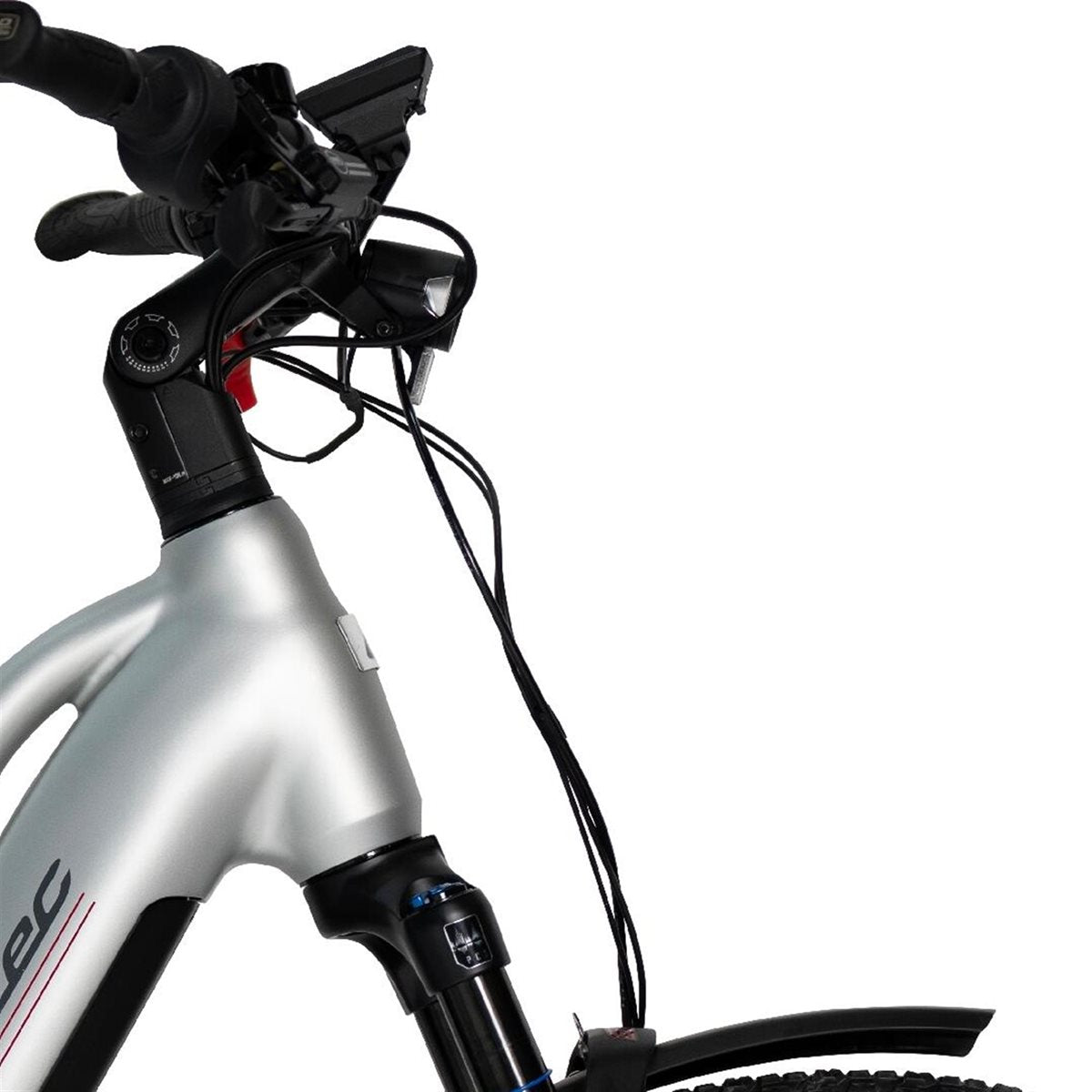 Elcykel Corratec Life CX6 Classic Silver/Red/Grey