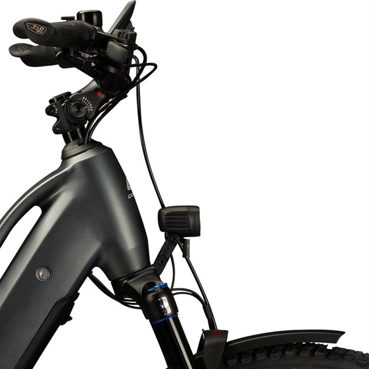 Elcykel Corratec Life CX8 12S Automatic Dark Grey/Silver/Red/Black