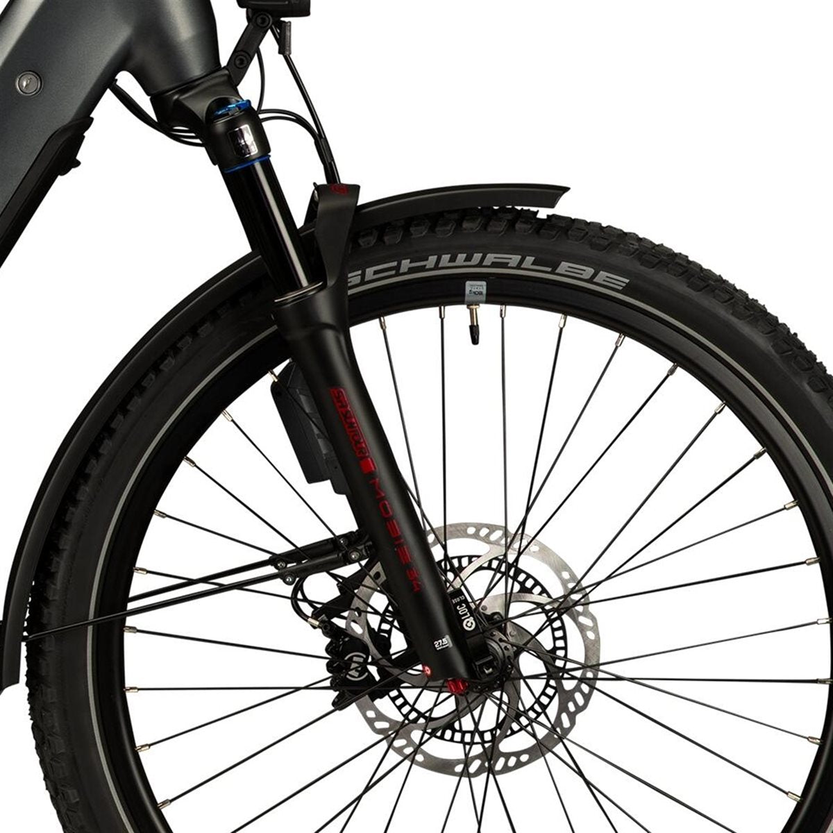 Elcykel Corratec Life CX8 12S Automatic Dark Grey/Silver/Red/Black