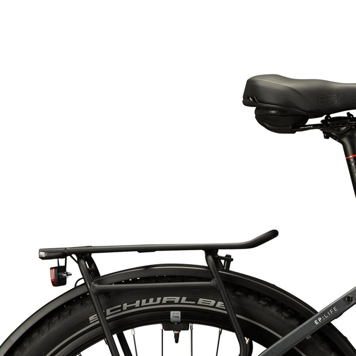 Elcykel Corratec Life CX8 12S Automatic Dark Grey/Silver/Red/Black