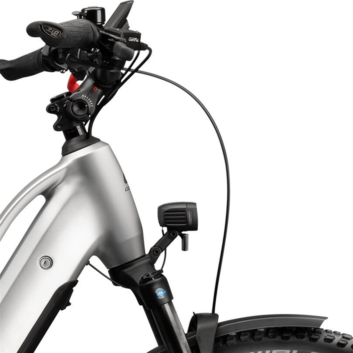 Elcykel Corratec Life CX8 12S Dark Grey/Silver/Red