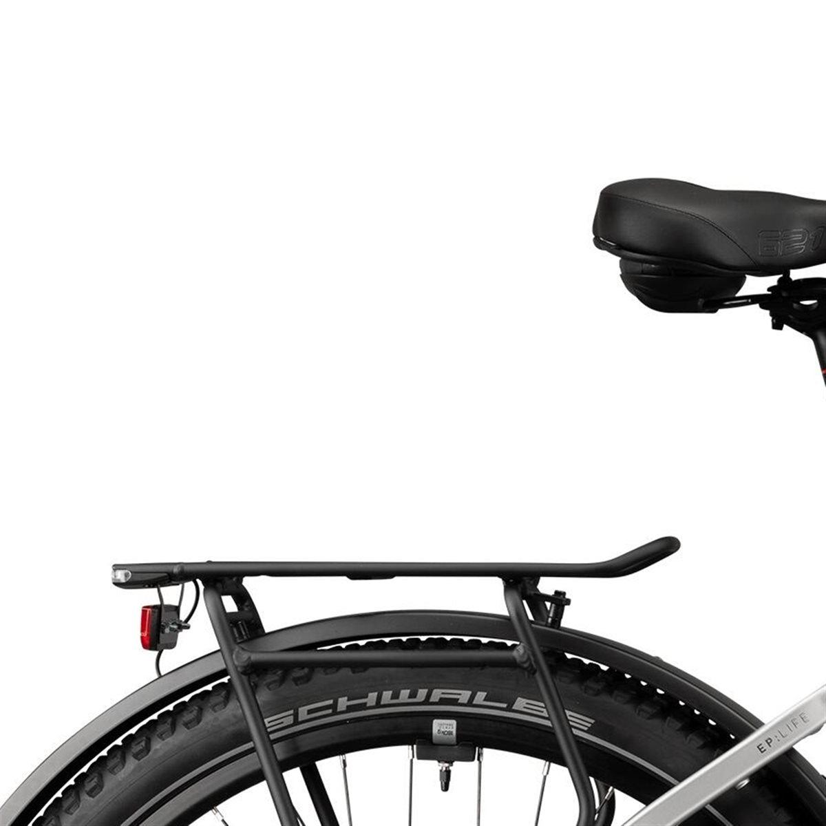 Elcykel Corratec Life CX8 12S Dark Grey/Silver/Red