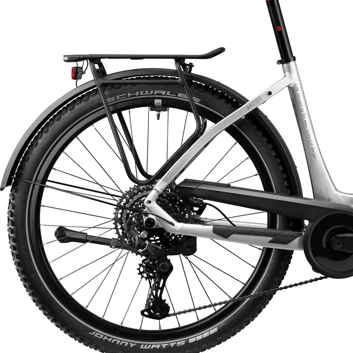 Elcykel Corratec Life CX8 12S Dark Grey/Silver/Red