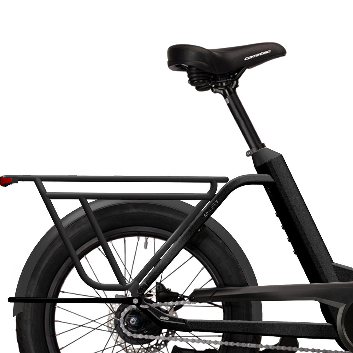 Elcykel Corratec Life S P6 Black/Red