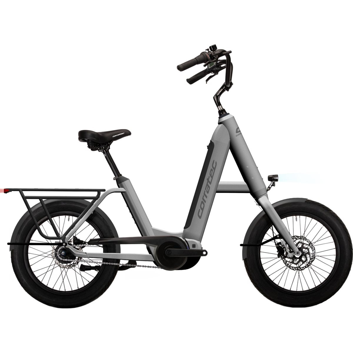 Elcykel Corratec Life S P6 Silver/Black