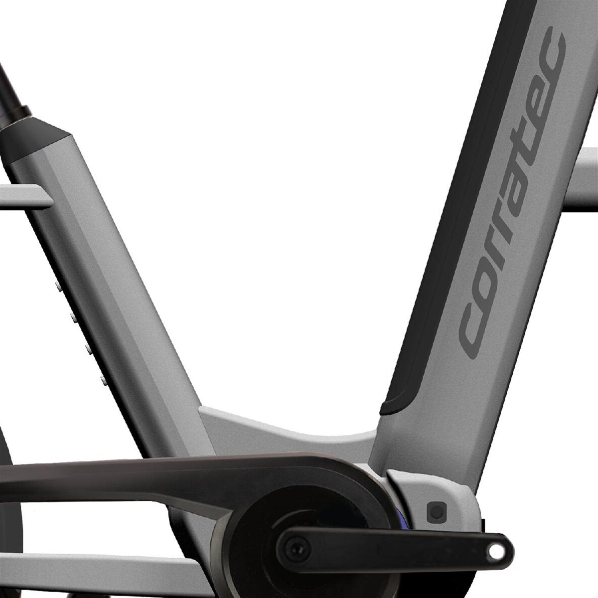 Elcykel Corratec Life S P6 Silver/Black