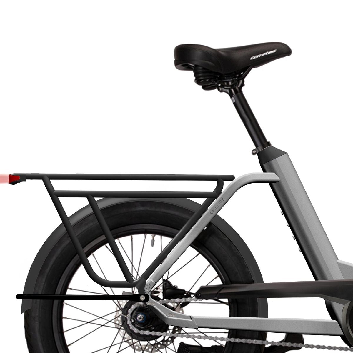 Elcykel Corratec Life S P6 Silver/Black