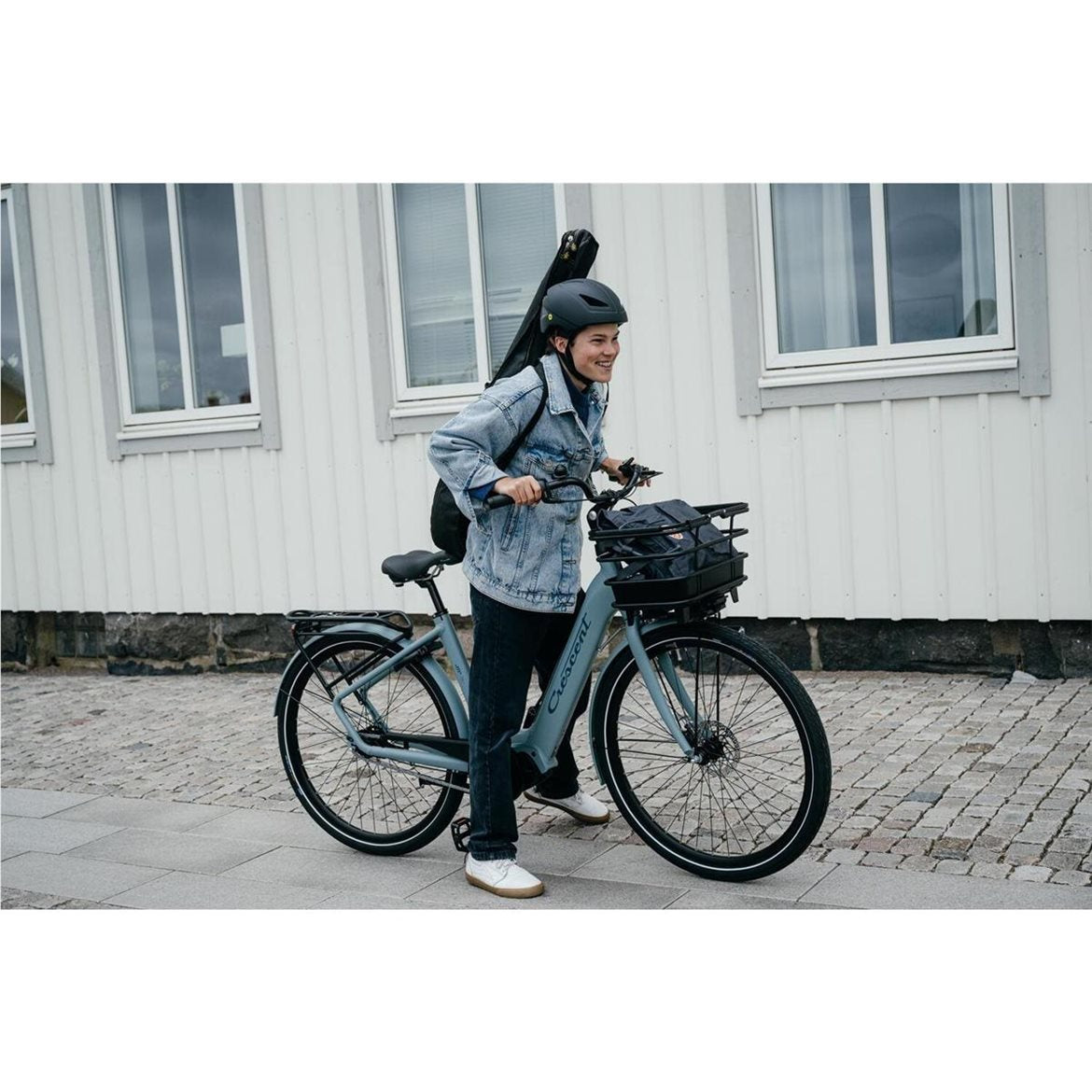 Elcykel Crescent Elody 28 Tum 5-Växlar Blå