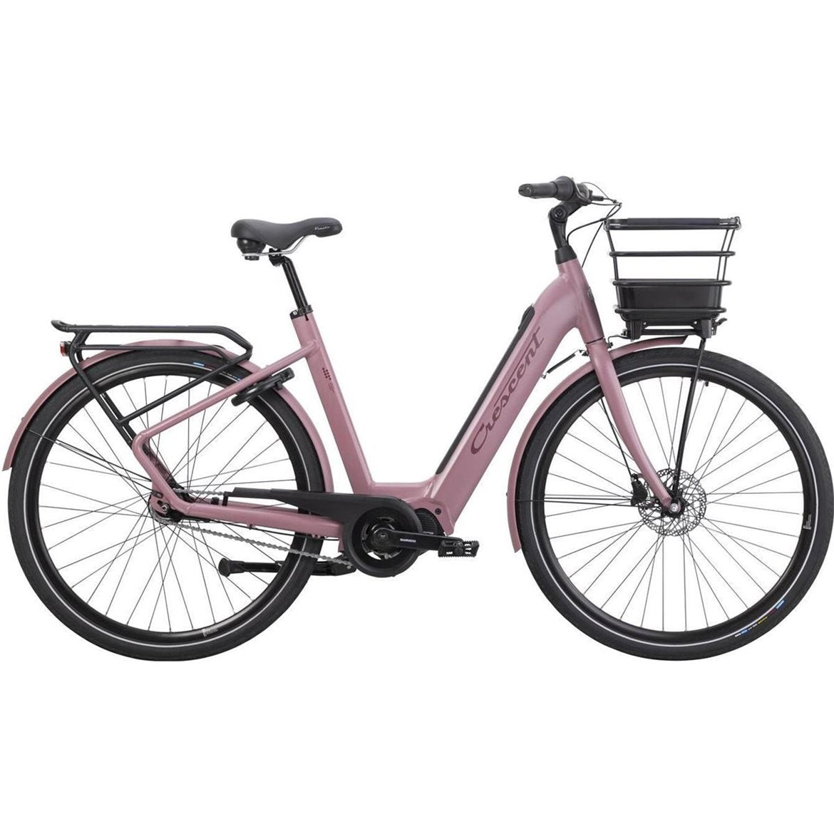 Elcykel Crescent Elody 28 Tum 5-Växlar Bordeaux