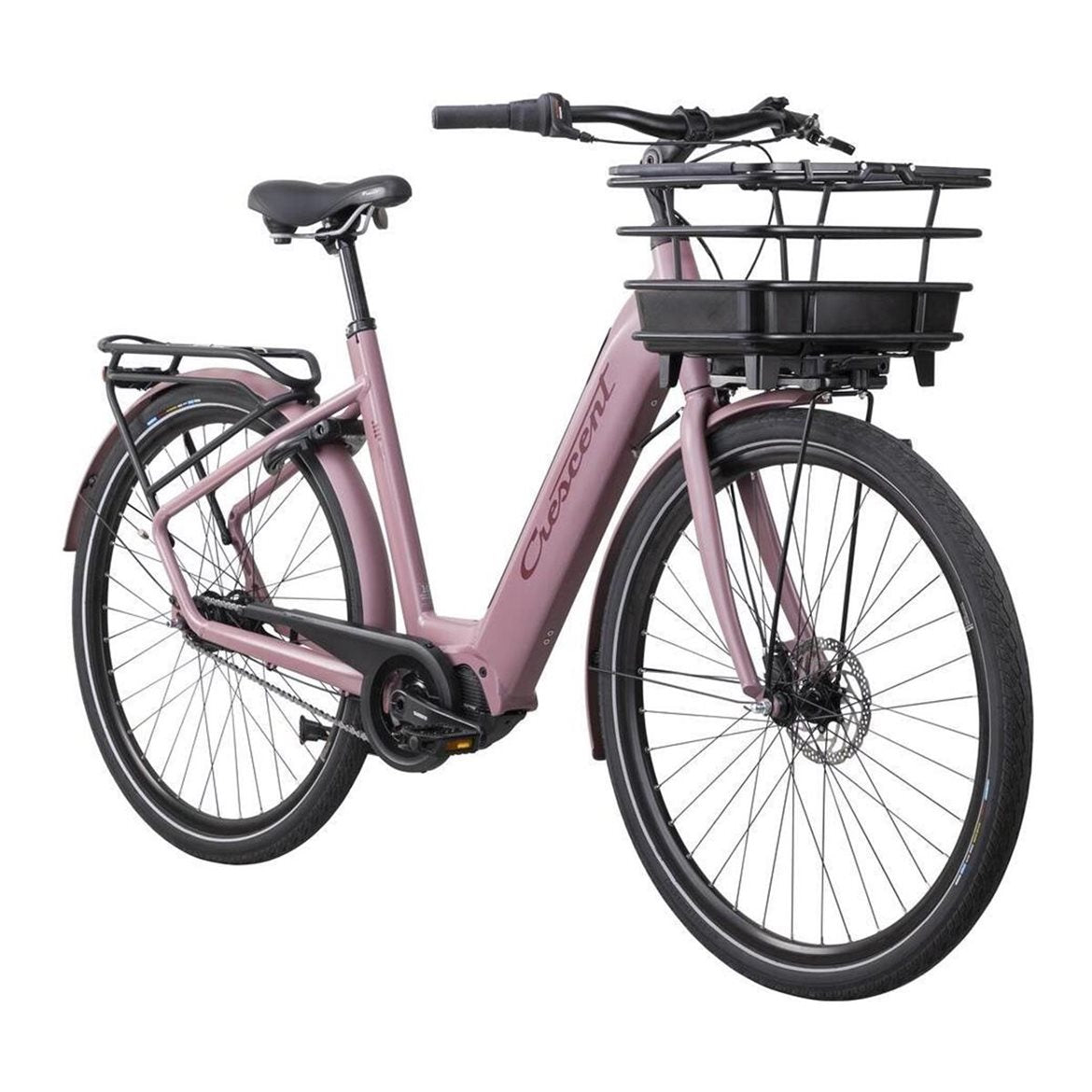 Elcykel Crescent Elody 28 Tum 5-Växlar Bordeaux