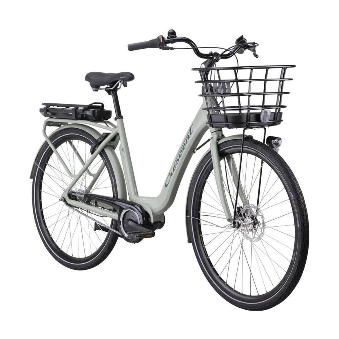 Elcykel Crescent Elora 28 Tum 7-Växlar Grön