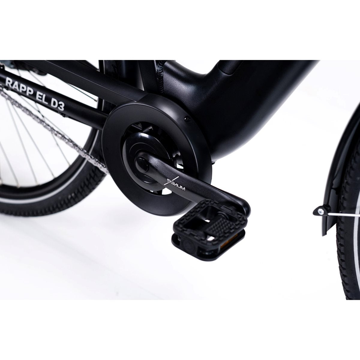 Elcykel Dam Kronan Rapp 3 Black Matt