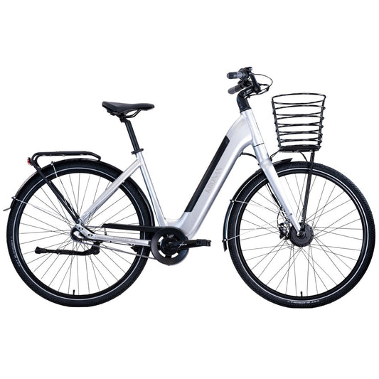 Elcykel Dam Kronan Rapp 3 Silver Gloss