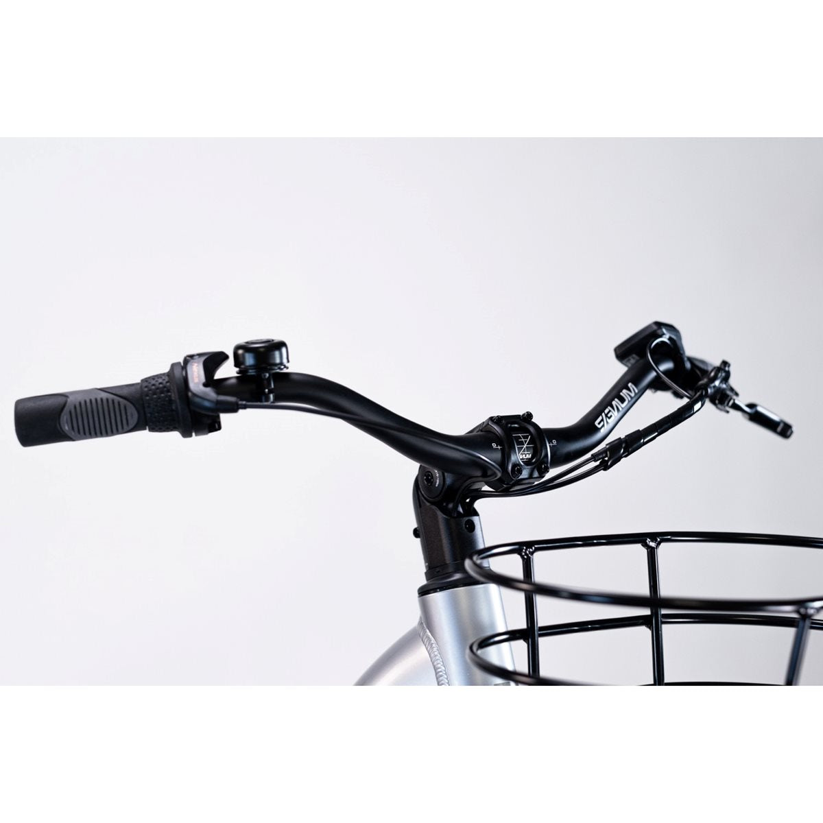 Elcykel Dam Kronan Rapp 3 Silver Gloss