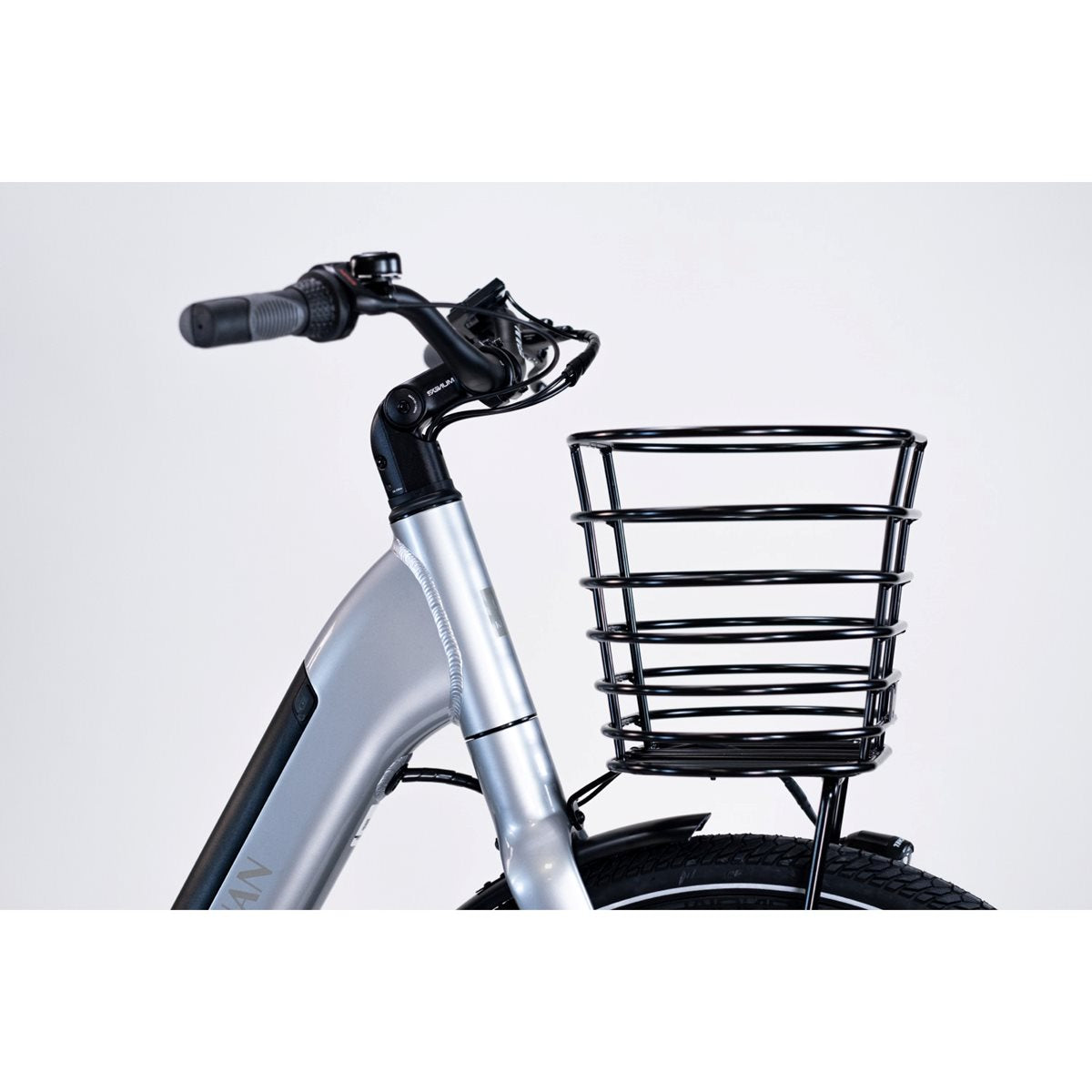Elcykel Dam Kronan Rapp 3 Silver Gloss