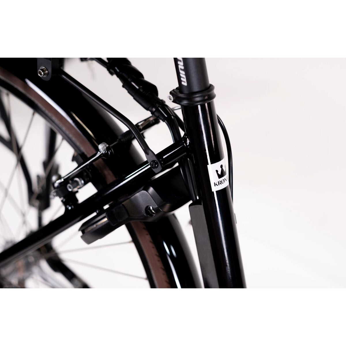 Elcykel Dam Kronan Tapper Black Gloss