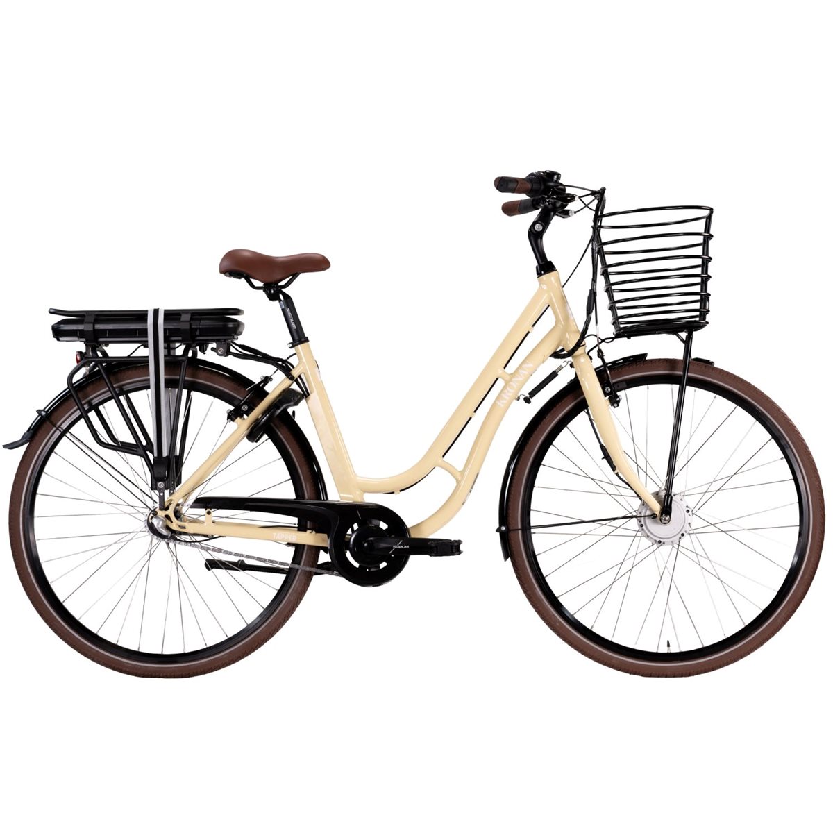 Elcykel Dam Kronan Tapper Ivory Gloss